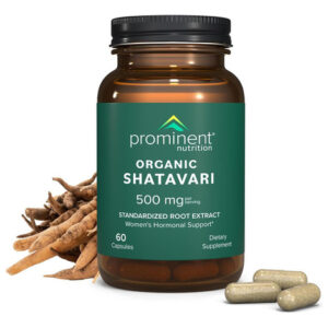 Cápsulas Shatavari Orgânicas De Nutrição Proeminente Suport