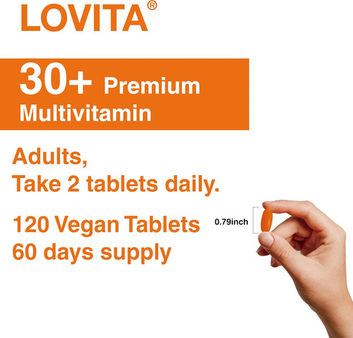 Lovita Premium Multivitamínico Para Adultos Mais De 30 Anos - Imagem 6