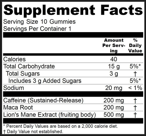 Spark Cafeinado Gummies - 5 Pacote - Imagem 9