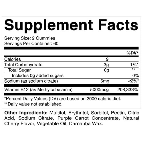 Vitamatic Vitamina B12 Extra Forte 5000 Mcg (metil B12) - Imagem 4