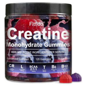 Gomas De Creatina Monohidrato 8000 Mg Energia E Força