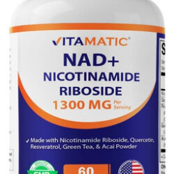 Ribosídeo Nad 1300: Suplemento De Nicotinamida P/ Vitalidade