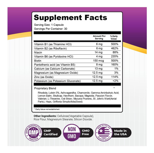 Glucoshield Pro: Suplemento Natural Com Vit.b1 B2 B6 - Imagem 3