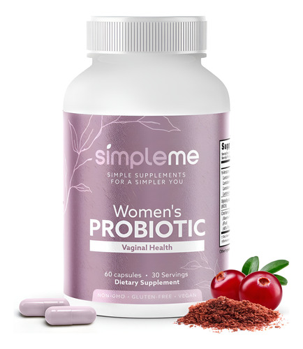 Probióticos Femininos Simpleme Com Prebióticos Cranberry -