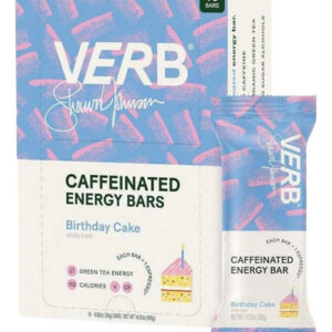 Bolo De Aniversário Verb Energy Barra Energética Com Cafeín