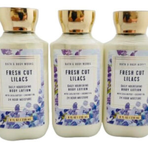Pacote Com 3 Loções Corporais Bath & Body Works Fresh Cut Li