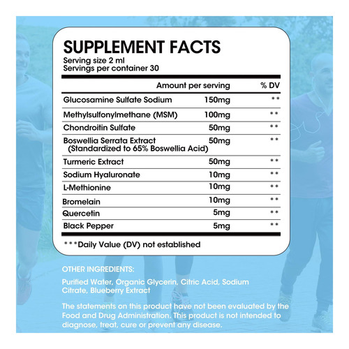 Mabefy Glucosamina Colondroitin Msh Gotas De Líquido De Com - Imagem 5