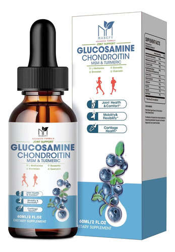 Mabefy Glucosamina Colondroitin Msh Gotas De Líquido De Com - Imagem 7