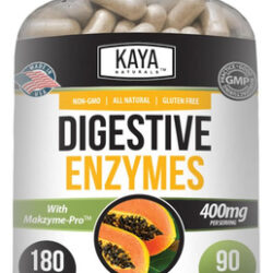 Kaya Naturais Enzimas Digestivas Com Prebióticos E Probiótic