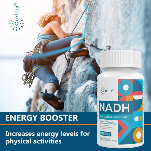 Nadh + Coq10 + D-ribose: Suplemento Para Nad+ E Energia - Imagem 4