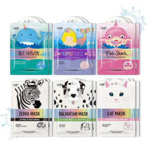 Máscaras Em Folha Epielle Character Animal Spa Korean Beauty