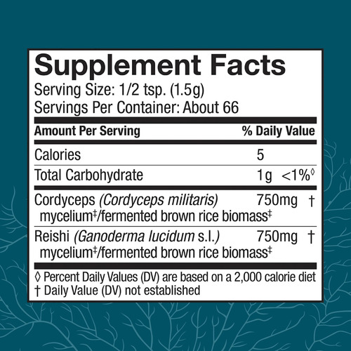Suplemento Host Defense Cordychi Powder Energy & Immune Supp - Imagem 2