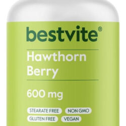 Bestvite Hawthorn Berry 600 Mg Por Cápsula (240 Cápsulas Veg