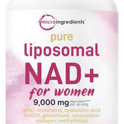 Nad Lipossômico Puro+ Para Mulheres 9000 Mg Equivalente