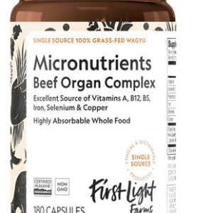 Suplemento De Órgão De Carne Wagyu Da First Light Farms Alim