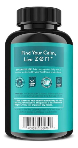 Suplemento De Alívio De Estresse Wellpath Zen + Suporte De H - Imagem 3
