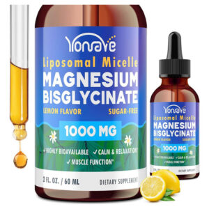 Gotas De Bisglicinato De Magnésio Micelar Lipossomal 1000 Mg