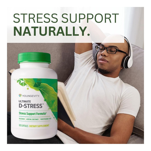 Youngevity D-stress: Suplemento Antiestresse Natural Eficaz - Imagem 4