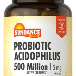 Suplemento Probiótico Sundance Acidphilus 2 Mg 60 Cápsulas