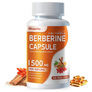 Suplemento De Berberina Allcoovita - Berberina 1500mg Por Po