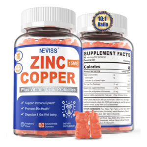 Suplemento De Zinco Com Cobre + Vitamina B6 Probióticos Um