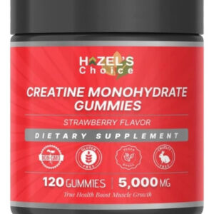 Gomas Veganas Com Creatina 120 Unid 5000 Mg