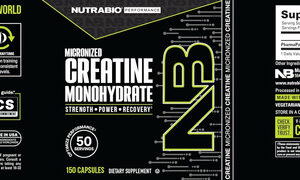 Cápsulas De Creatina Monohidratada Micronizada Nutrabio