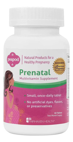 Multivitaminas Pré-natais Peapod Essenciais Para Mulheres