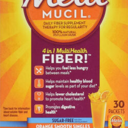 Metamucil - Multihealth Fiber Singles Orange Smooth Sugar-fr