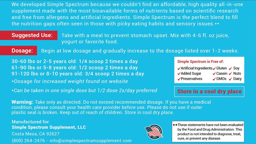 Suplemento Vitamínico De Espectro Simples Com Suporte Sem Ni - Imagem 4