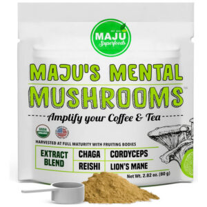 Suplemento Maju Superfoods Extrato De Cogumelo Mental Em Pó