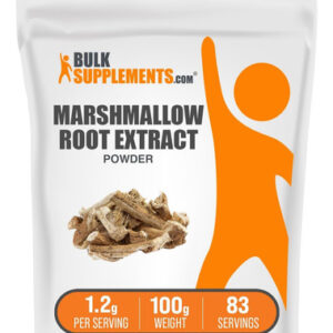 Pó De Extrato De Raízes Marshmallow - Suplemento De Raiz De