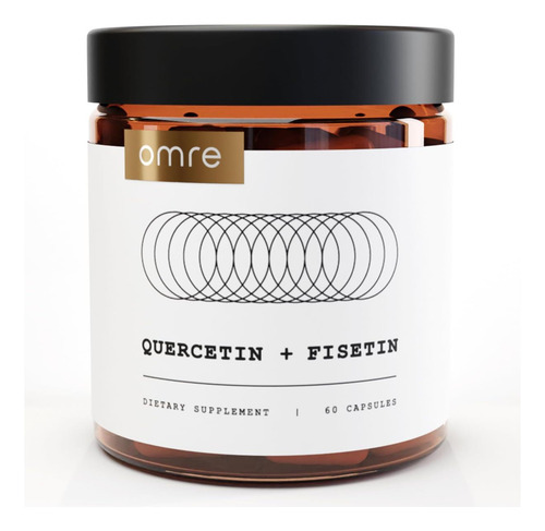 Omre Quercetina E Fisetina Cápsulas 500 Mg