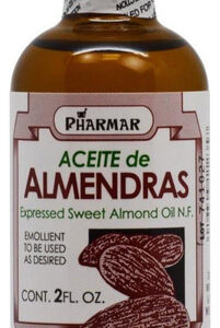 Aceite De Almendras 2 Oz. Óleo De Amêndoa