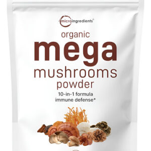 Micro Ingredientes Orgânicos Mega Cogumelo Em Pó 10 Onças (