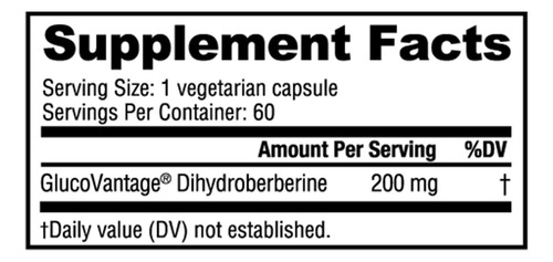 Suplemento Avançado De Berberina Nutrabio (dihidroberberina) - Imagem 2