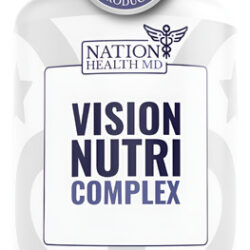 Nation Health Md Vision Nutri Complex Vitaminas Para Olhos