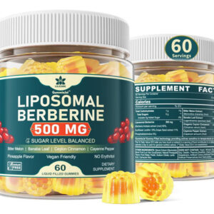Suplemento De Berberina 500 Mg Uma Vez Ao Dia Gomas De Ber