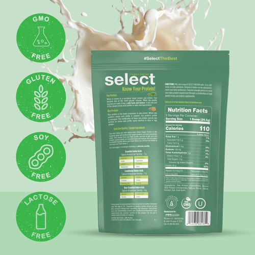 Proteína Em Pó Pescience Select Vegan Vanilla Indulgence 5 S - Imagem 6