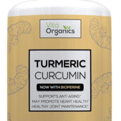 Vita Organics Cúrcuma Curcumina Extrato De Pimenta Bioperine