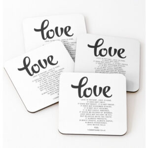 Porta-copos De Cortiça Com Conjunto 4 Peças / 95 Cm *51