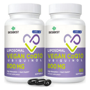 Cápsula Gelatinosa Lipossomal Ubiquinol Coqmg Suplemento De