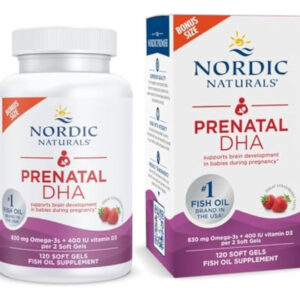 Dha Pré-natal Nordic Naturals Morango - 120