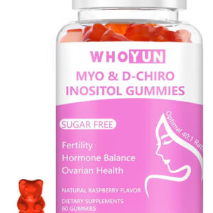 Whoyun Inositol Gummies Sem Açúcar Myo-inositol E D-chiro I