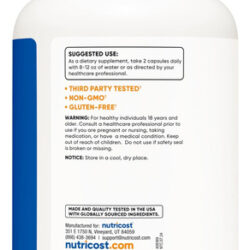 Nutricost Monolaurina 1000 Mg (120 Porções 240 Cápsulas) -
