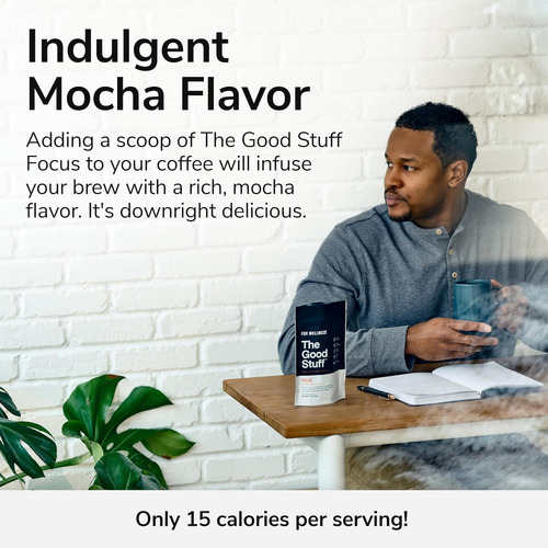 Para O Bem-estar The Good Stuff Focus Blend (30 Pacote De - Imagem 4