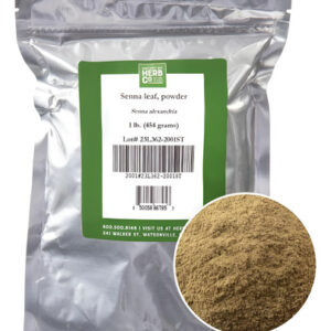 Monterey Bay Herb Co Senna Leaf Powder Usado Em Chás E