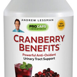 Suplemento Andrew Lessman Cranberry Benefits 60 Cápsulas
