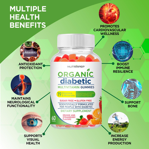 Gomas Mastigáveis ??multivitamínicas Nutrapep Premium Para M - Imagem 3