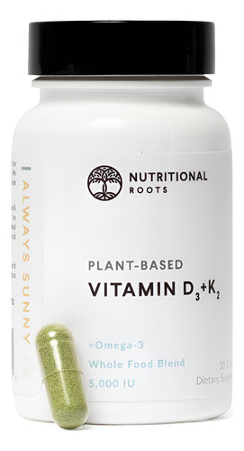 Suplemento Nutricional De Raízes De Vitamina D3 E K2-5.000 U